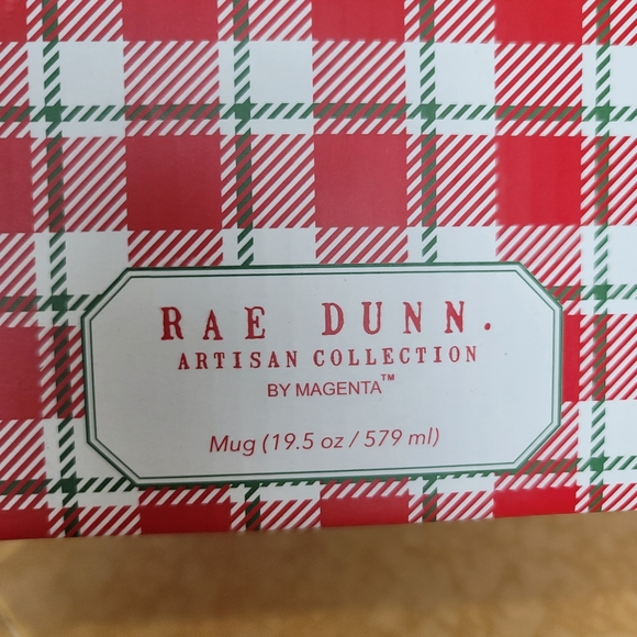 Rae Dunn Holiday Mug Set Mr and Mrs Red White NEW - Picture 10 of 10